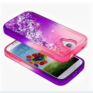 Samsung Galaxy S4 Case Glitter Bling Float Waterfall Diamond Shockproof …